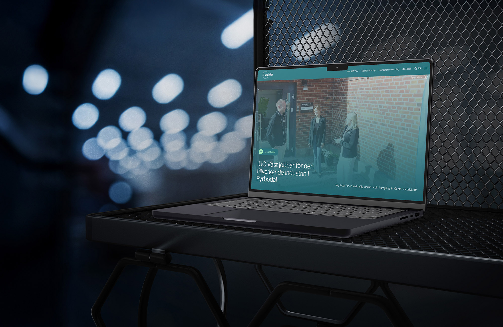 IUC Väst's nya webbplats